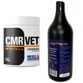 Kit Cmr Vet Pomada Cicatrizante + Shampoo Neutro For Horse