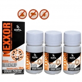 Kit 3 Nexxor 30ml Contra Pulga Carrapato Aranha Barata
