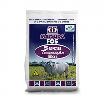 Suplemento mineral Fós Seca Transição Boi