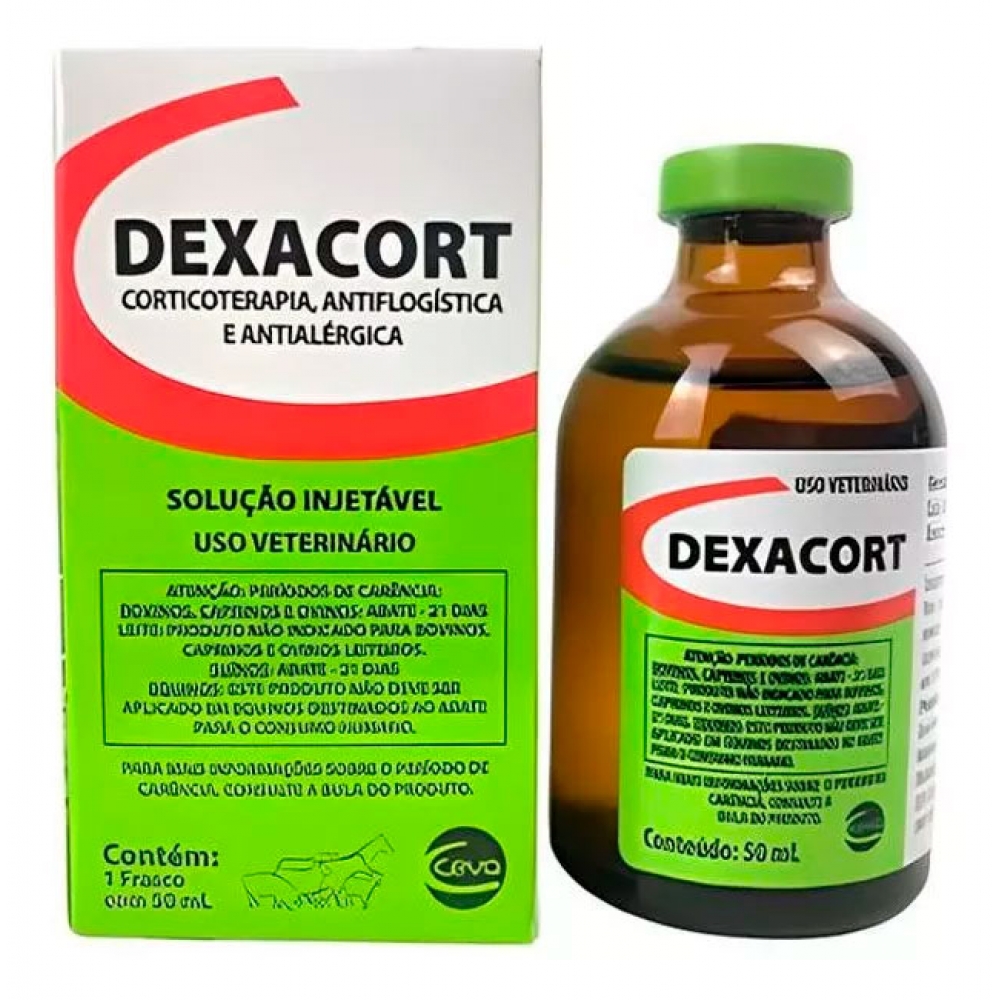 Dexacort 50ml Anti-inflamatório Ceva